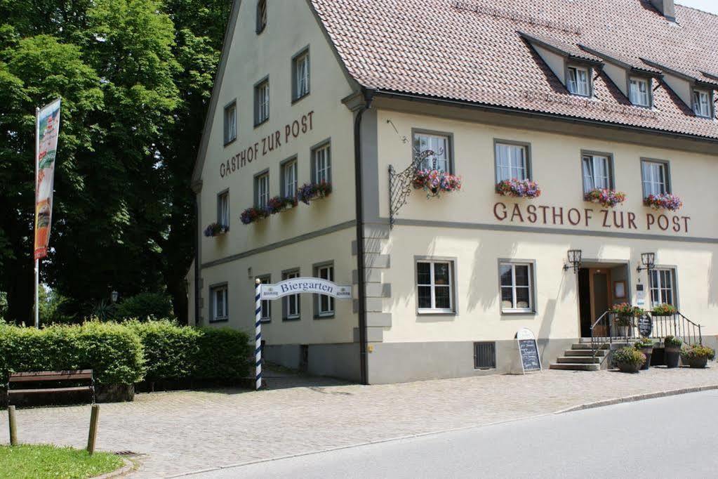 Hotel Gasthof Zur Post Wolfegg Exterior foto